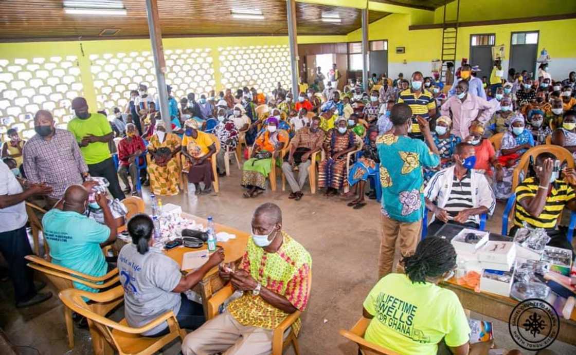 Okudzeto Ablakwa to the rescue with free eye care in his constituency Okudzeto Ablakwa to the rescue with free eye care in his constituency