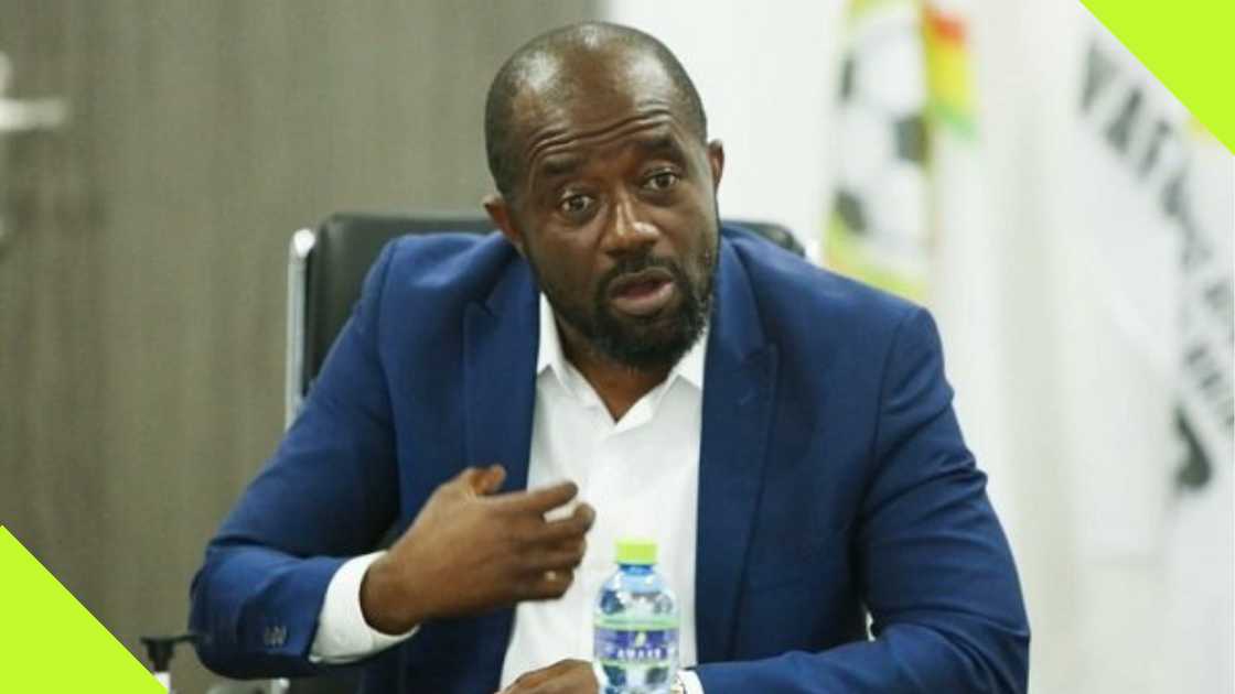 Kurt Okraku of the GFA. Kurt Okraku of the GFA.