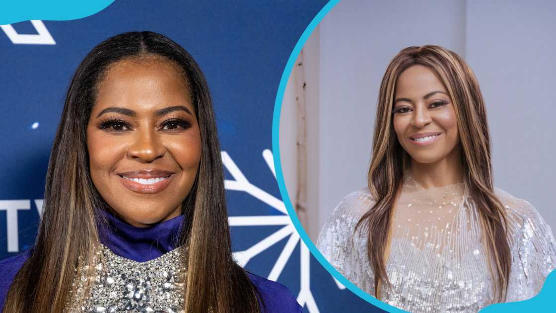 Mary Cosby attends the DIRECTV Celebrates Christmas in Los Angeles (L). Mary poses for a photo (R) Mary Cosby attends the DIRECTV Celebrates Christmas in Los Angeles (L). Mary poses for a photo (R)