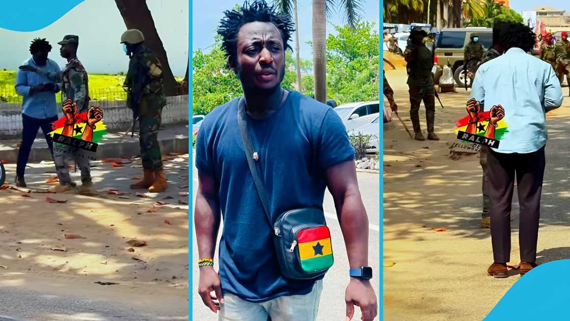Ralph St Williams, Ralph St Williams assaulted, La Pleasure Beach demolition, La Pleasure Beach, Ralph St Williams video, Ghana Armed Forces