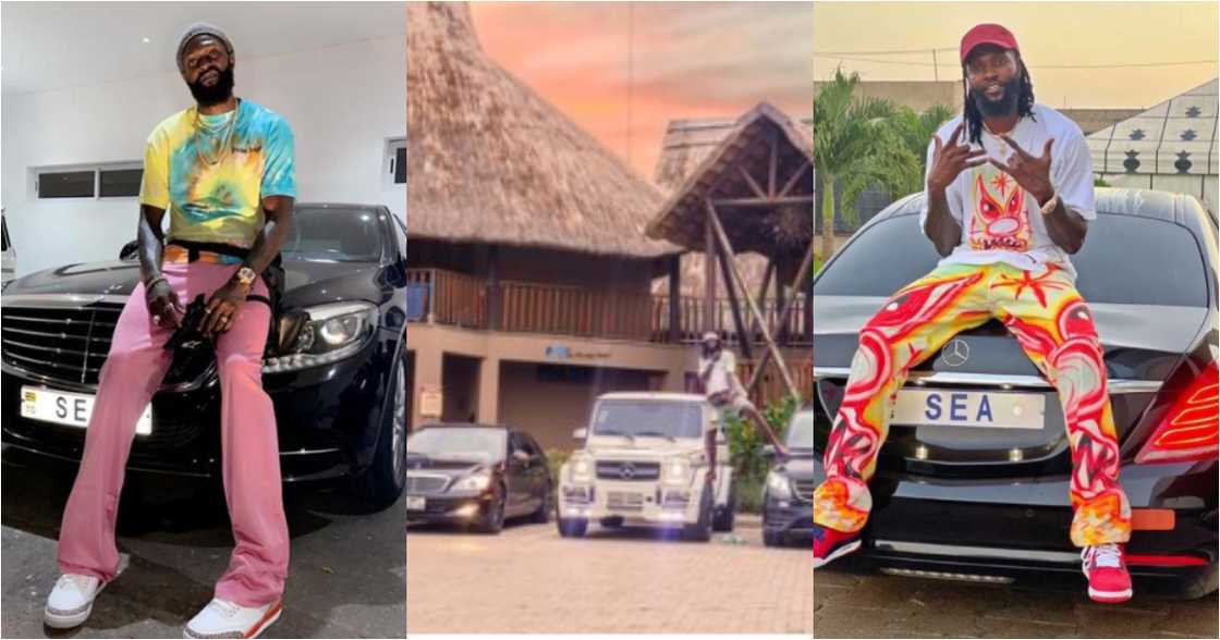 Break rules and sacrifice - Emmanuel Adebayor advises as he flaunts expensive cars in photos Break rules and sacrifice - Emmanuel Adebayor advises as he flaunts expensive cars in photos