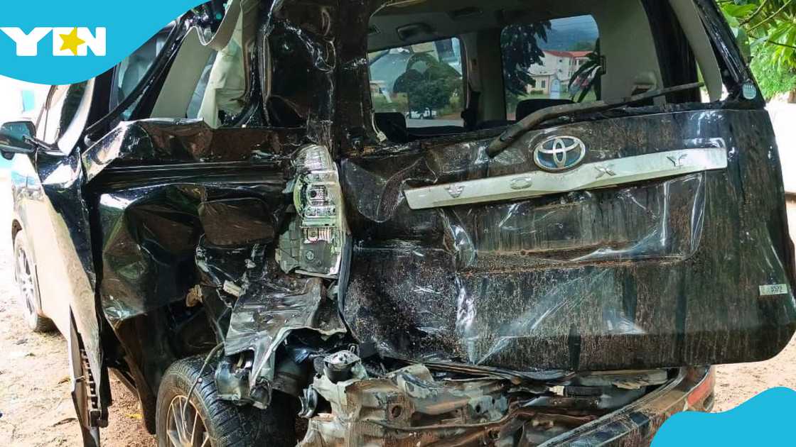 Two people have been killed and seven others injured following a road crash at Abor Junction Two people have been killed and seven others injured following a road crash at Abor Junction