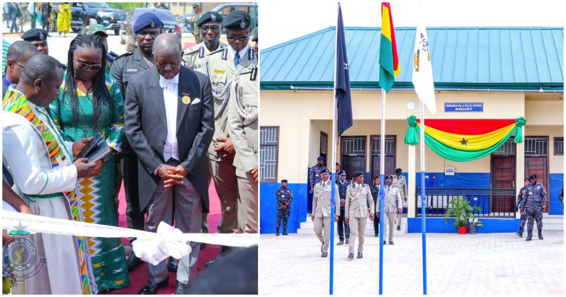 KNUST receives a new police station KNUST receives a new police station