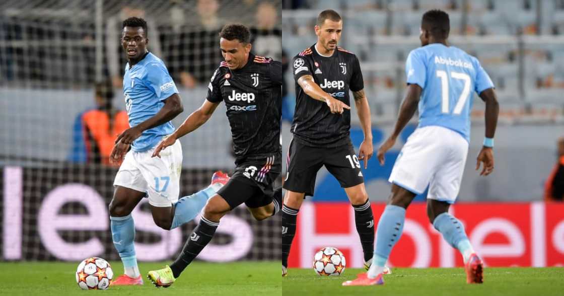 Ghanaian striker Malik Abubakari makes UEFA Champions League group stage debut for Malmo Ghanaian striker Malik Abubakari makes UEFA Champions League group stage debut for Malmo