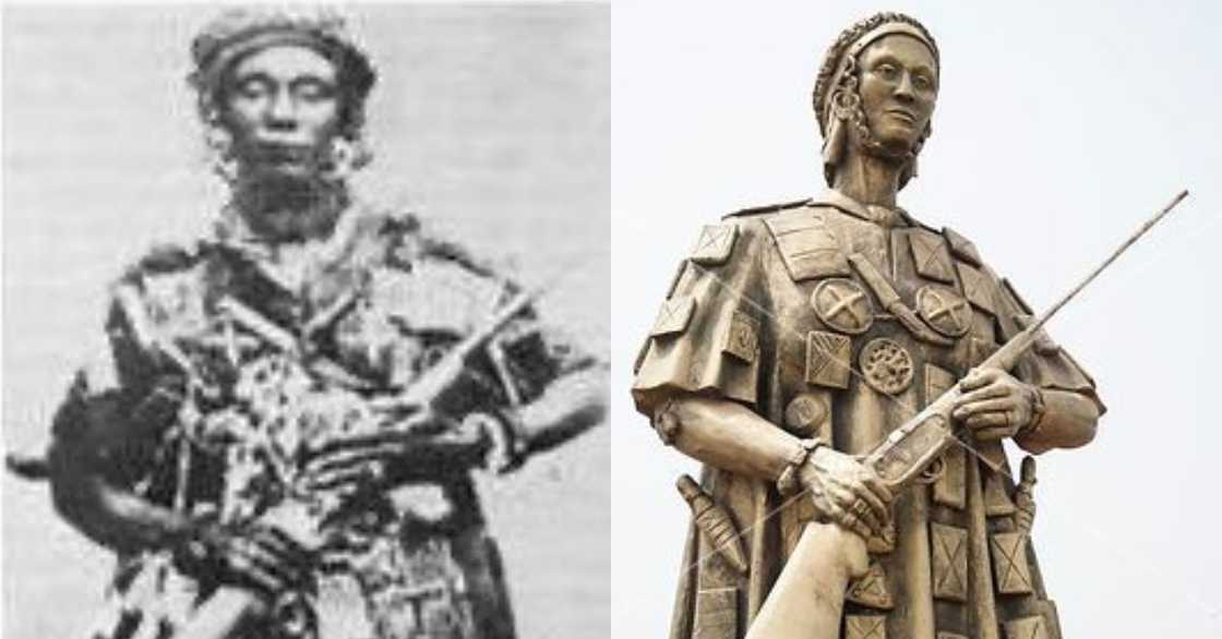 Famous "Yaa Asantewaa" picture reportedly a photo of an American Arts student Famous "Yaa Asantewaa" picture reportedly a photo of an American Arts student