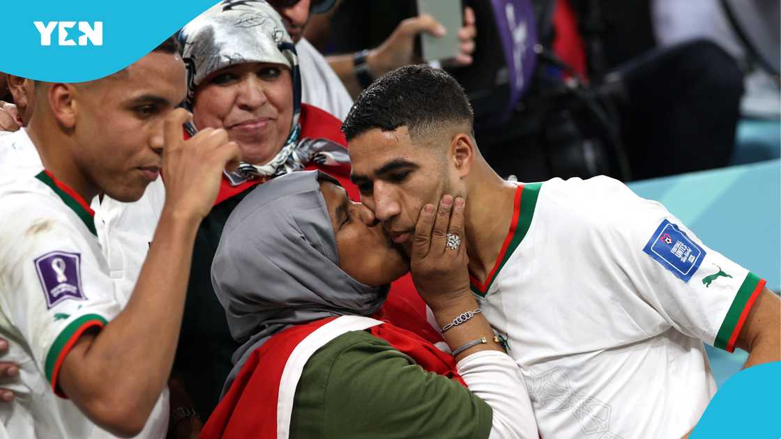 Achraf Hakimi believes a mother's love transcends beyond wealth acquisition. Achraf Hakimi believes a mother's love transcends beyond wealth acquisition.