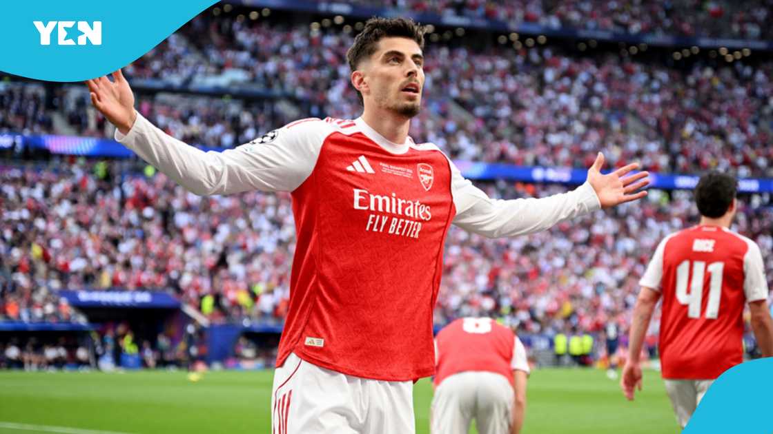 PSG vs Arsenal: Kai Havertz Equals Cristiano Ronaldo’s Champions League Record After Final Goal PSG vs Arsenal: Kai Havertz Equals Cristiano Ronaldo’s Champions League Record After Final Goal