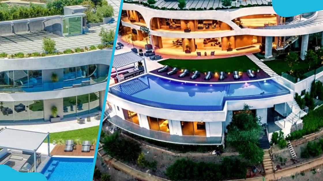 Top views of Travis Scott's Brentwood house Top views of Travis Scott's Brentwood house