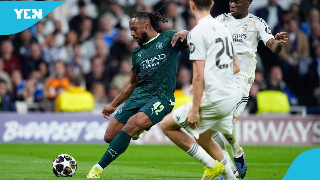 Antoine Semenyo starts for Man City, Antoine Semenyo Champions League, Antoine Semenyo Man City, Antoine Semenyo Real Madrid