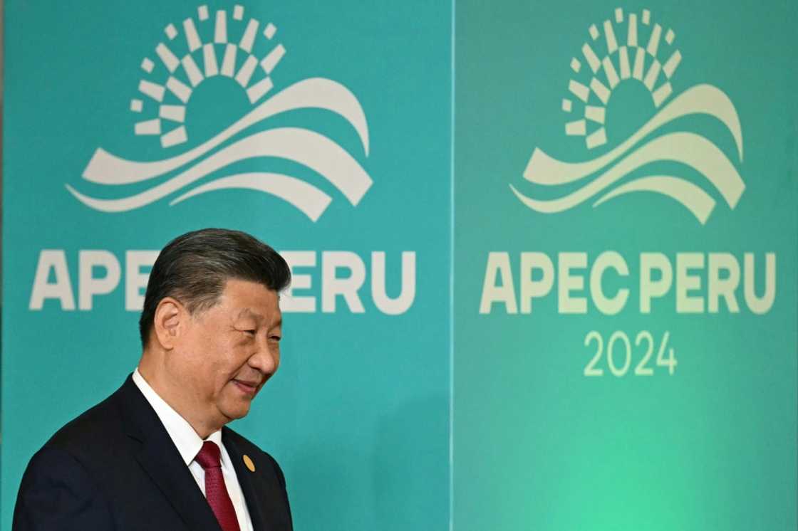 Chinese President Xi Jinping arrives at the APEC Economic Leaders' Meeting (AELM) in Lima Chinese President Xi Jinping arrives at the APEC Economic Leaders' Meeting (AELM) in Lima