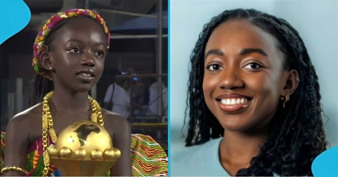 Little girl who carried 2008 AFCON trophy makes a bold comeback, recent photos leave many drooling Little girl who carried 2008 AFCON trophy makes a bold comeback, recent photos leave many drooling