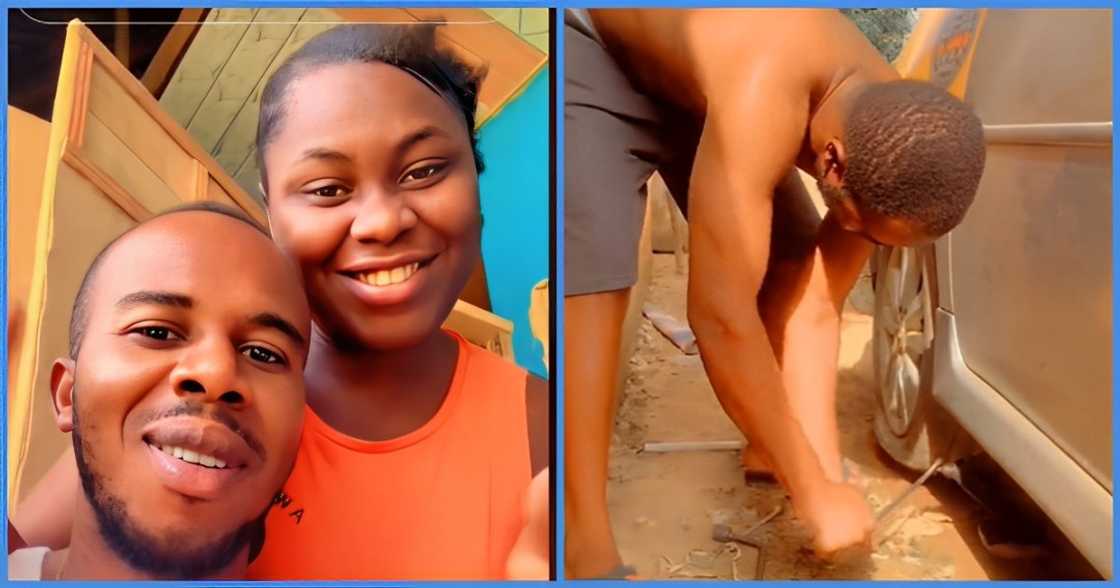 Ghanaian Woman Prays For Hardworking Husband To Travel Abroad: "The Suffering Is Too Much" Ghanaian Woman Prays For Hardworking Husband To Travel Abroad: "The Suffering Is Too Much"