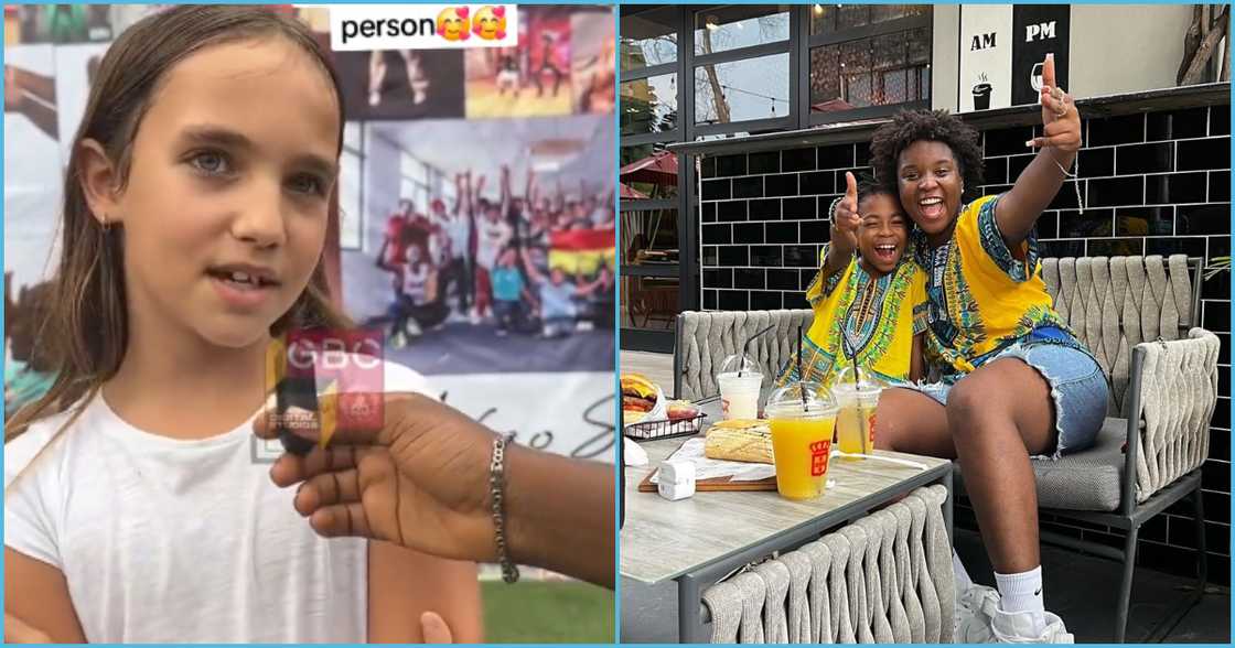 Photo of Afronita and young girl Photo of Afronita and young girl