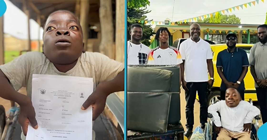 Ganiu Alajohn, brilliant boy, Ghanaian, Prempeh College, BECE, physically challenged Ganiu Alajohn, brilliant boy, Ghanaian, Prempeh College, BECE, physically challenged