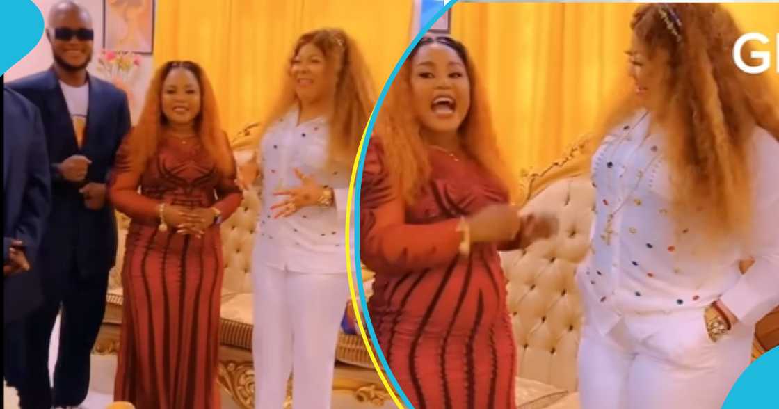 Agradaa meets her lookalike Agradaa meets her lookalike