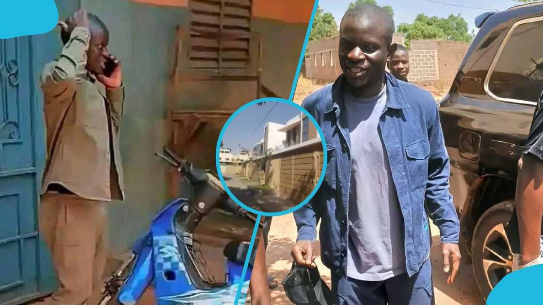 N'Golo Kante visits family in Mali. N'Golo Kante visits family in Mali.