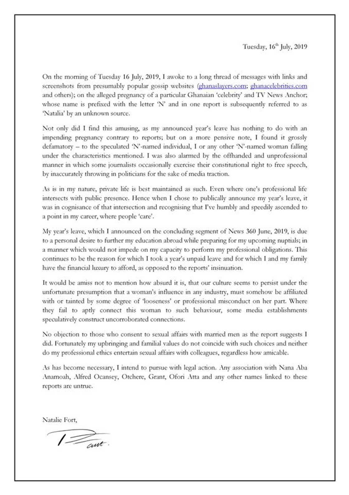 Natalie Fort Natalie Fort