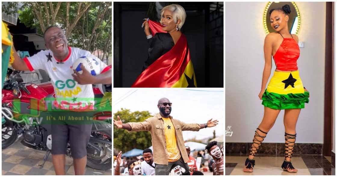 Akrobeto, Juliet Ibrahim, Kennedy Agyapong Junior, Akuapem Poloo. Akrobeto, Juliet Ibrahim, Kennedy Agyapong Junior, Akuapem Poloo.
