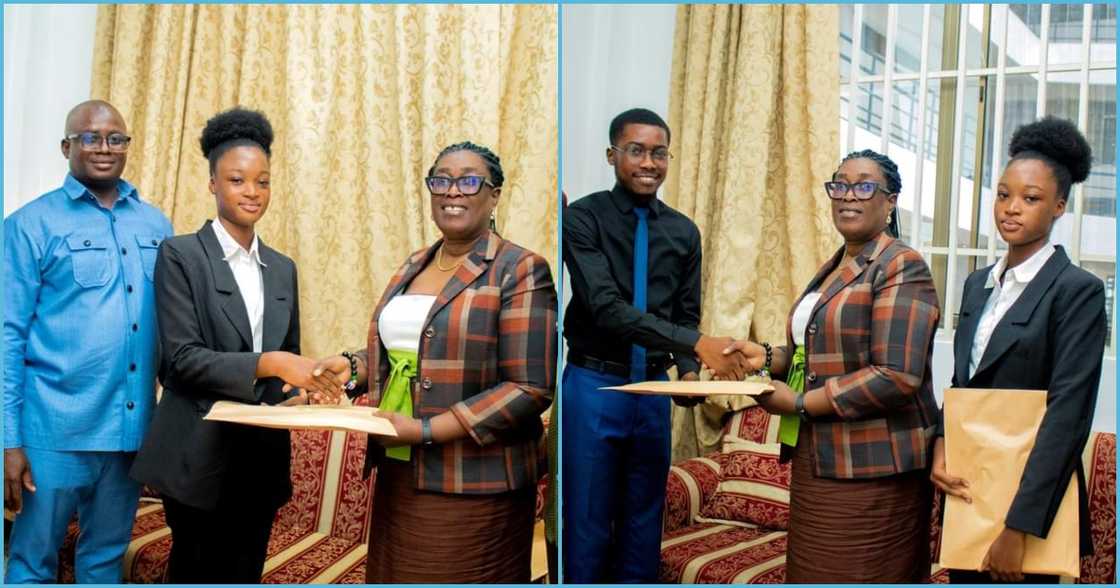 UPSA honours three students for dressing well, flaunt photos of students UPSA honours three students for dressing well, flaunt photos of students