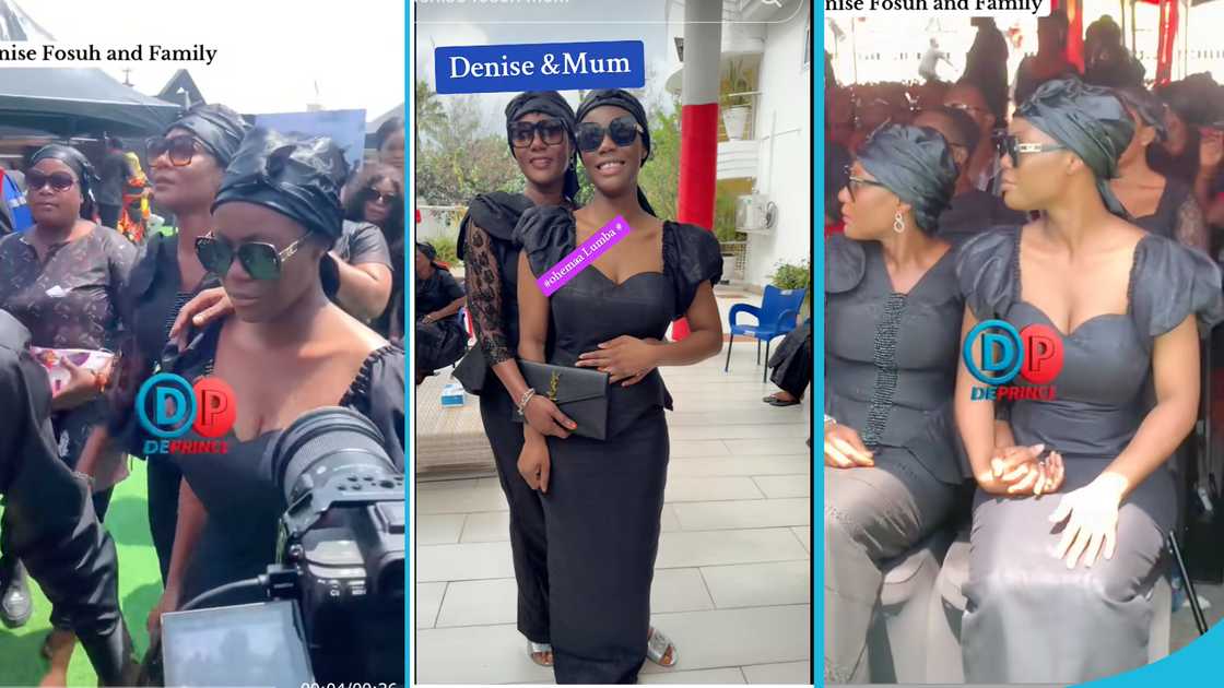 Serwaa Amihere, Odo Broni, Denise, Afia Akoto, Daddy Lumba's one-week observance, Daddy Lumba's son, Daddy Lumba's daughter, Lady Denise Fosuh, Daddy Lumba's baby mama