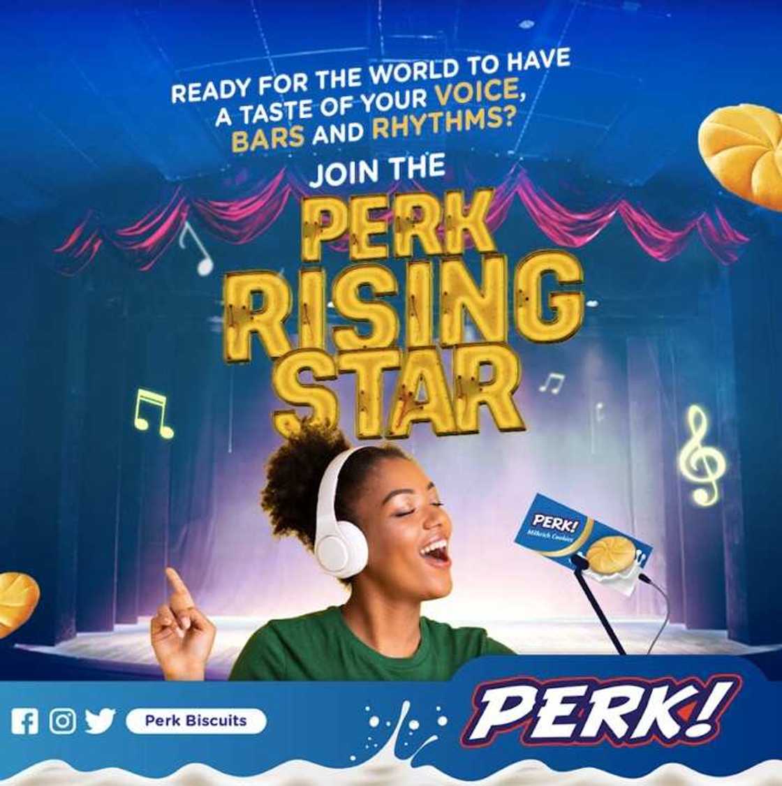 Perk Biscuits Rocks Social Media with ‘Perk Rising Star Challenge’