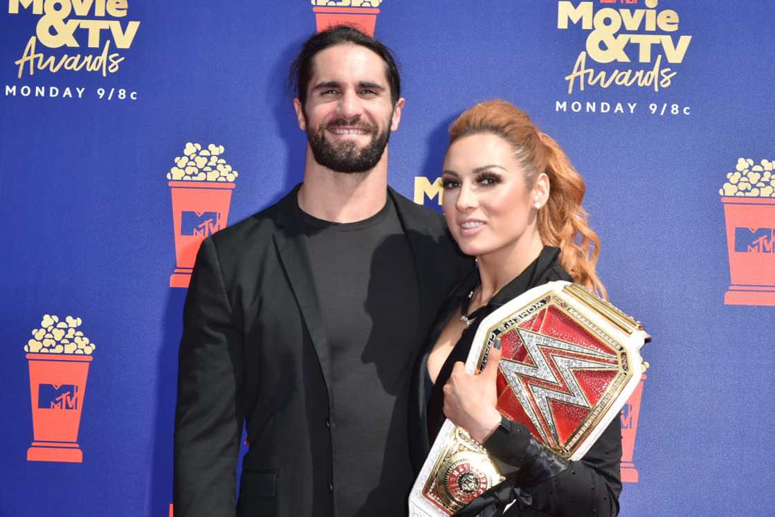 Seth Rollins' wife Seth Rollins' wife