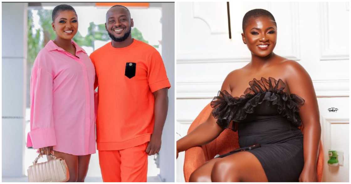 Ahuofe Patri posts her photos with Nana Romeo after their interview Ahuofe Patri posts her photos with Nana Romeo after their interview