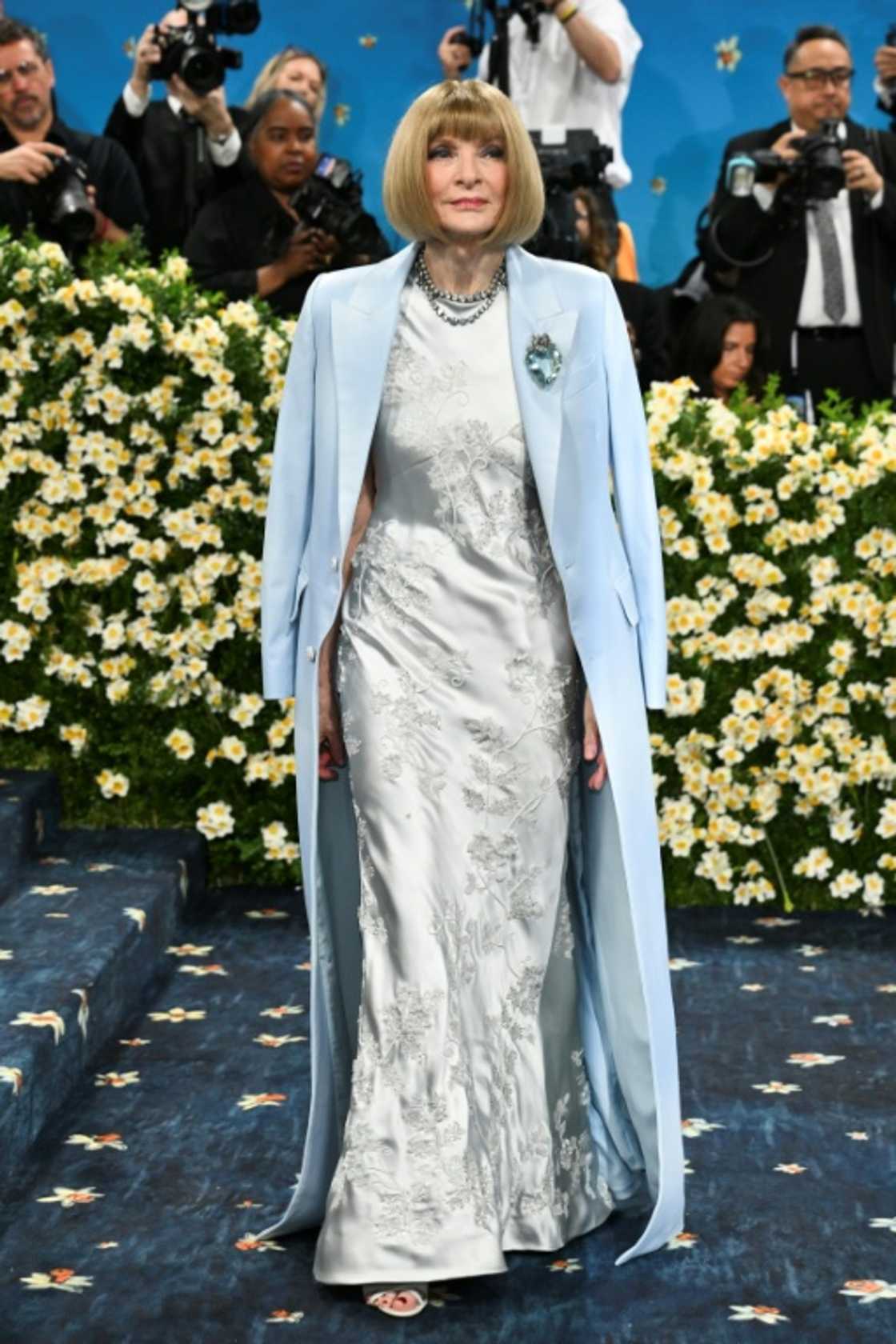 Anna Wintour at he 2025 Met Gala at the Metropolitan Museum of Art in New York