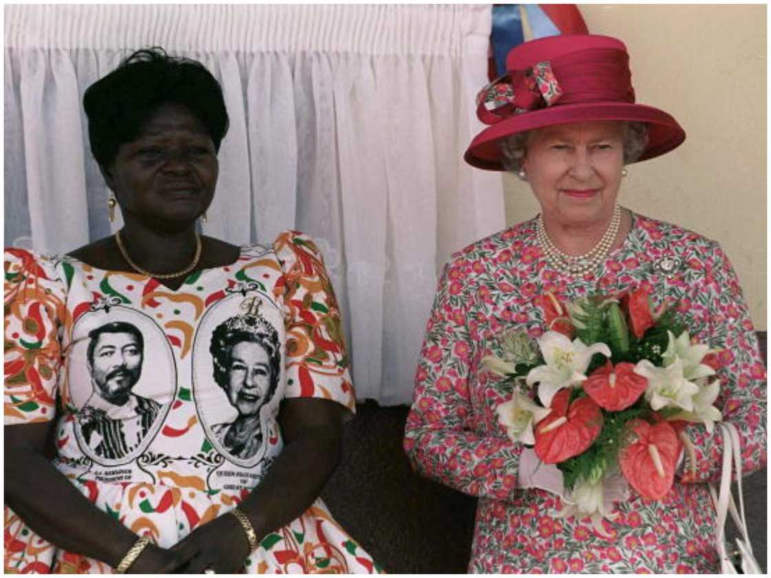 Queen Elizabeth II at Wireless