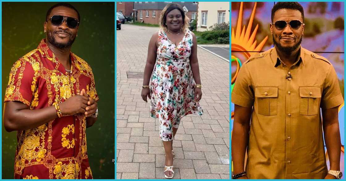 Asamoah Gyan and sister Asamoah Gyan and sister