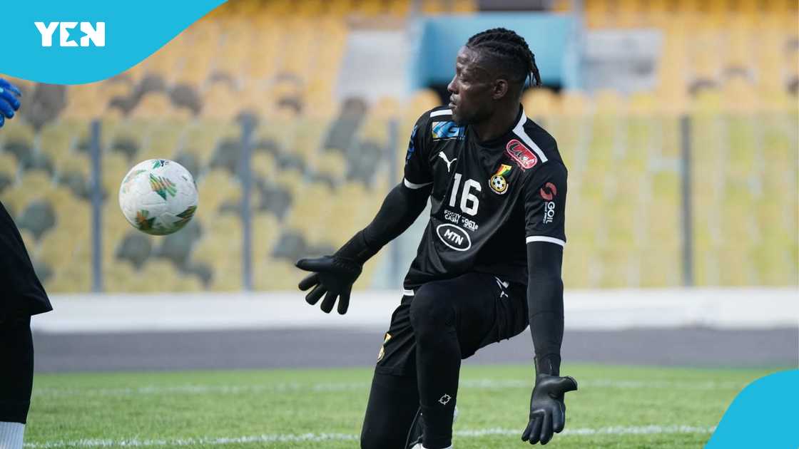 Benjamin Asare stole the show at Black Stars training as Ghana prepares for the World Cup qualifier against Chad. Benjamin Asare stole the show at Black Stars training as Ghana prepares for the World Cup qualifier against Chad.