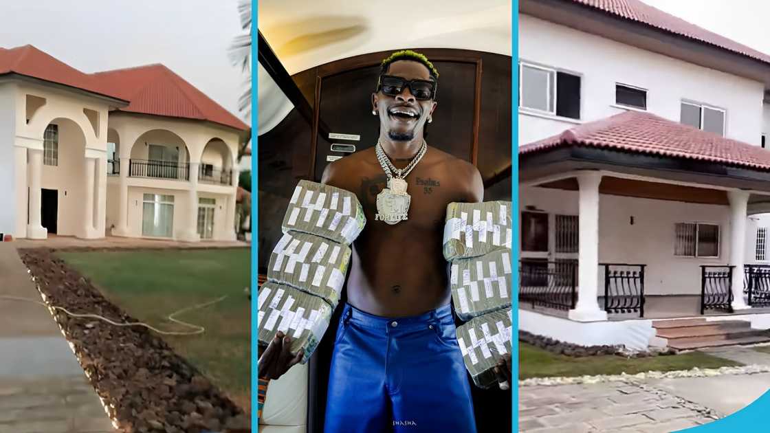 Shatta Wale, Shatta Wale's mansion, Dancehall musician, Shatta Wale's wealth, Rich Ghanaian celebrities, Celebrity homes