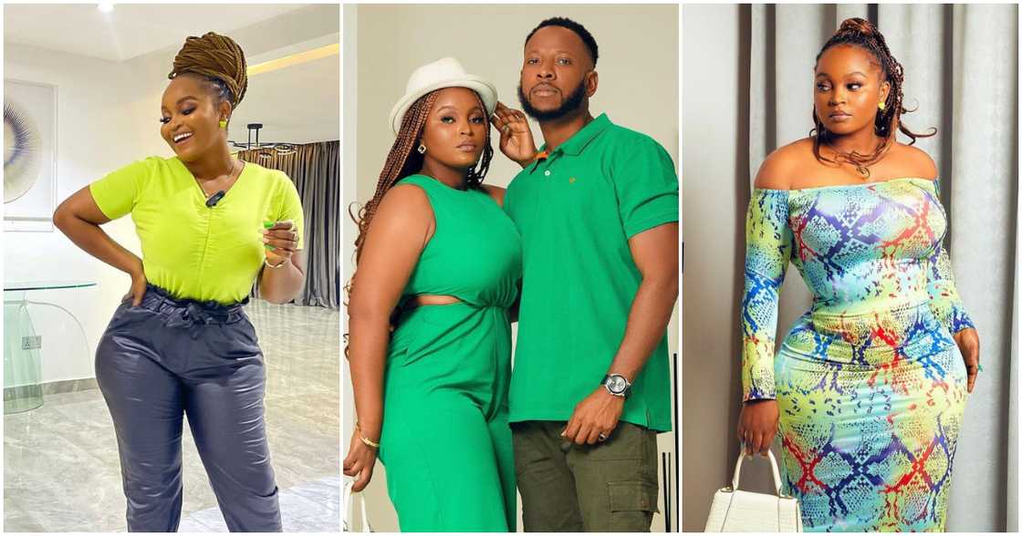 Yolo Star Aaron Adatsi's Baby Mama Poses With GH₵ 39 750 Balenciaga Bag And Other Designer Bags In New Photos Yolo Star Aaron Adatsi's Baby Mama Poses With GH₵ 39 750 Balenciaga Bag And Other Designer Bags In New Photos