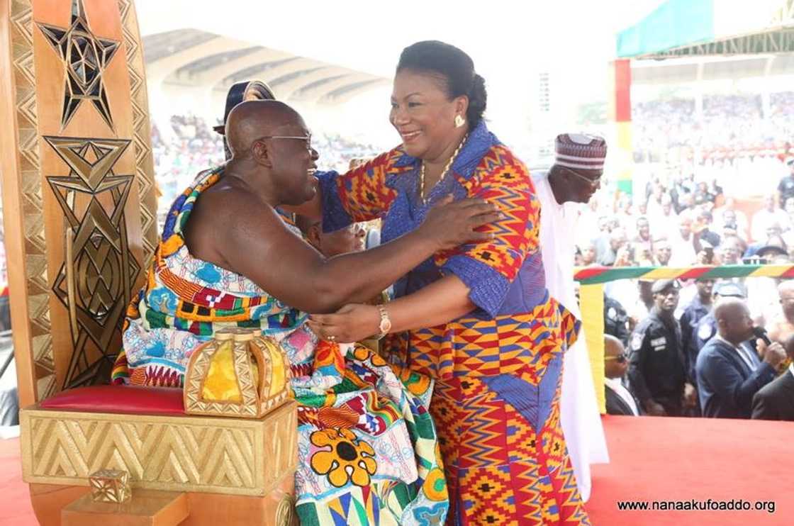 5 times Nana Addo and Rebecca have proved to be romantic