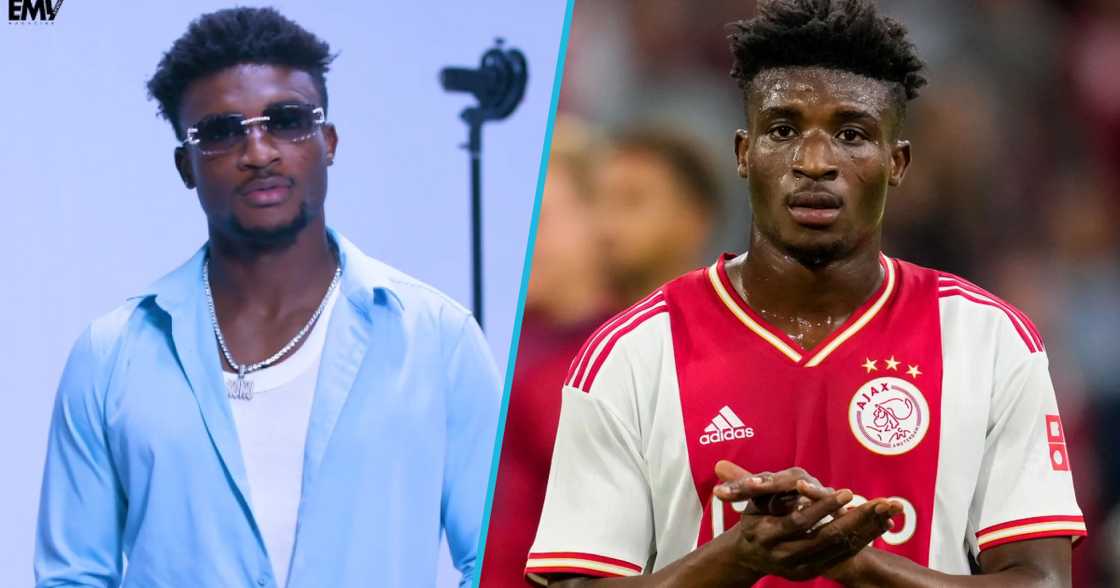 Photos of Mohammed Kudus. Photos of Mohammed Kudus.