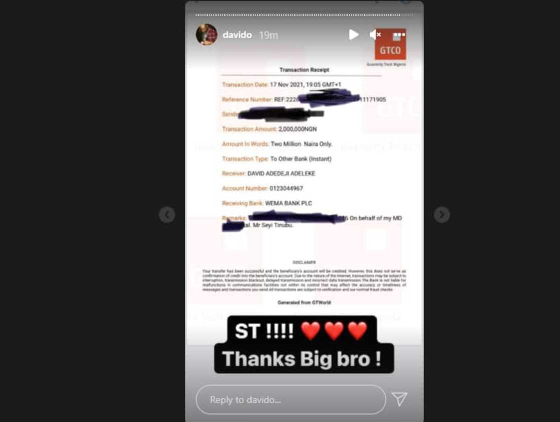 Femi Otedola, Obi Cubana, 28 Other Prominent Nigerians Who Gifted Davido at Least N1 Million for 29th Birthday Femi Otedola, Obi Cubana, 28 Other Prominent Nigerians Who Gifted Davido at Least N1 Million for 29th Birthday