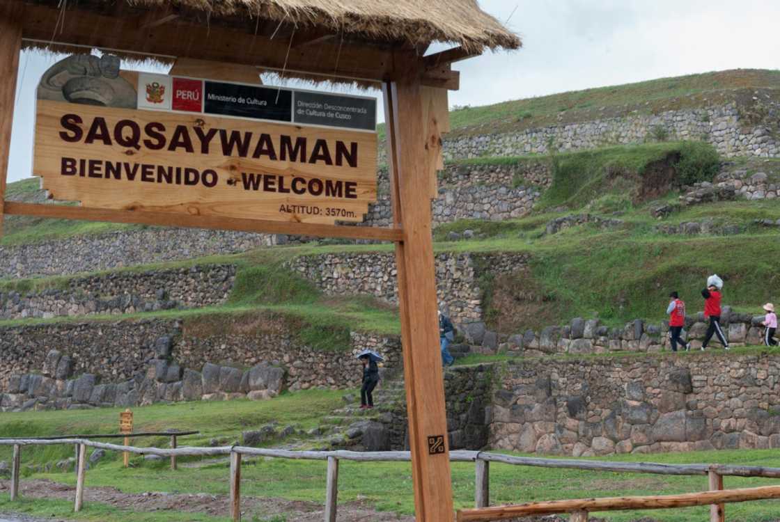 A handful of tourists visit the Sacsahuaman Inca ruins in Cusco, where 95 percent of hotel rooms have been cancelled due to the anti-government protests A handful of tourists visit the Sacsahuaman Inca ruins in Cusco, where 95 percent of hotel rooms have been cancelled due to the anti-government protests