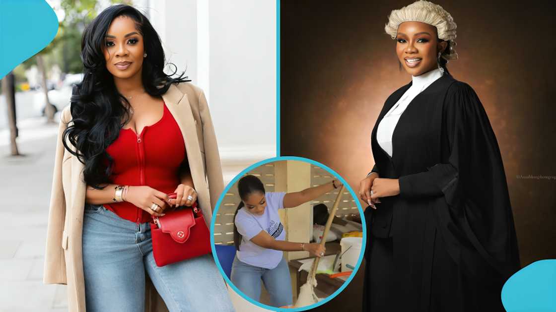 Serwaa Amihere, banku recipe, cooking skills, Ghanaian media personality, PRESEC controversy, viral cooking video, adorable family moments, social media praise, humility in cooking, broadcast journalism