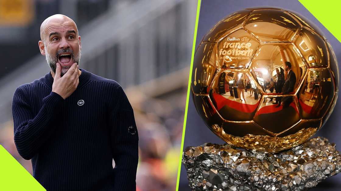 Manchester City manager Pep Guardiola has been accused of hypocrisy after his stance on who wins the 2024 Ballon d'Or. Manchester City manager Pep Guardiola has been accused of hypocrisy after his stance on who wins the 2024 Ballon d'Or.
