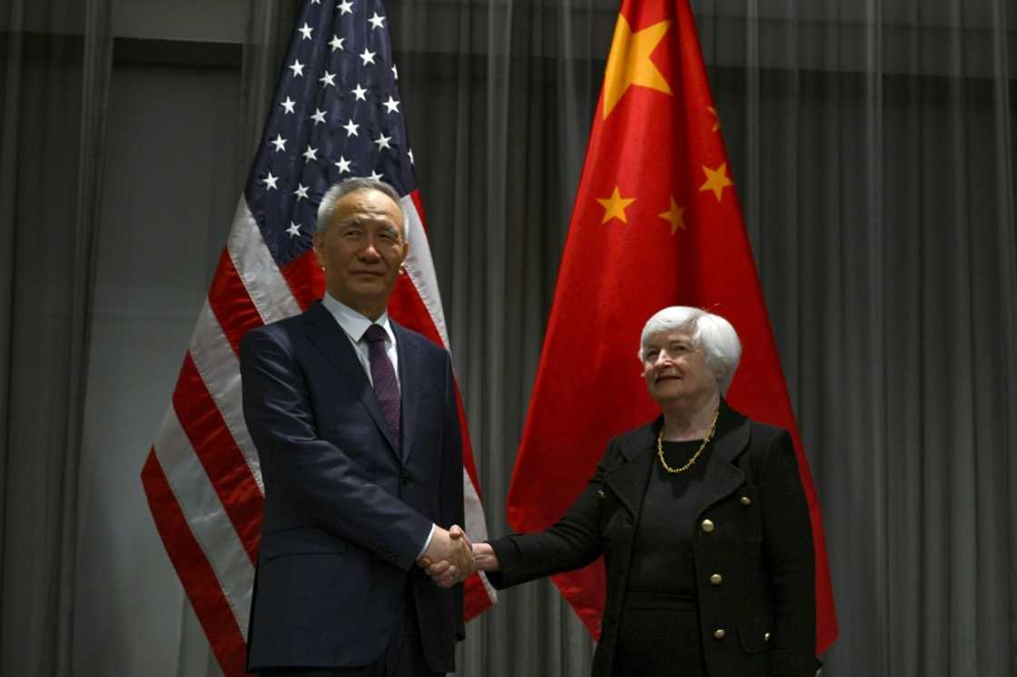Chinese Vice Premier Liu He and Janet Yellen ahead of their first face-to-face meeting Chinese Vice Premier Liu He and Janet Yellen ahead of their first face-to-face meeting