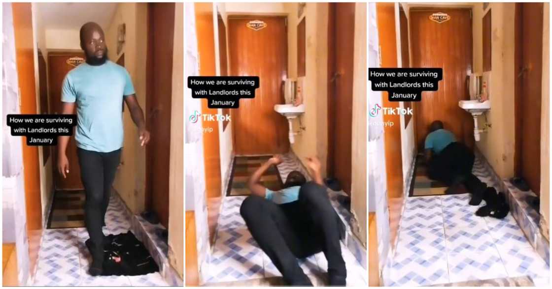 A TikToker shares how people can avoid their landlords A TikToker shares how people can avoid their landlords