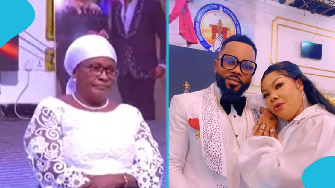 Agradaa, Angel Asiamah, Agradaa's mother, Mama Pat, One Gig, Agradaa's brother Agradaa, Angel Asiamah, Agradaa's mother, Mama Pat, One Gig, Agradaa's brother