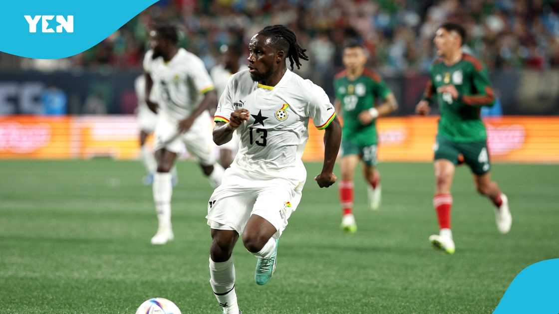 Black Stars, Joseph Paintsil, Hajia Bintu, celebrity crush, Paintsil's love for Bintu, Paintsil picks Hajia Bintu, LA Galaxy, MLS, Major League Soccer. Black Stars, Joseph Paintsil, Hajia Bintu, celebrity crush, Paintsil's love for Bintu, Paintsil picks Hajia Bintu, LA Galaxy, MLS, Major League Soccer.