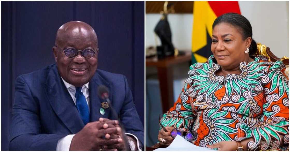 Photo of Nana Akufo-Addo and his wife Rebecca