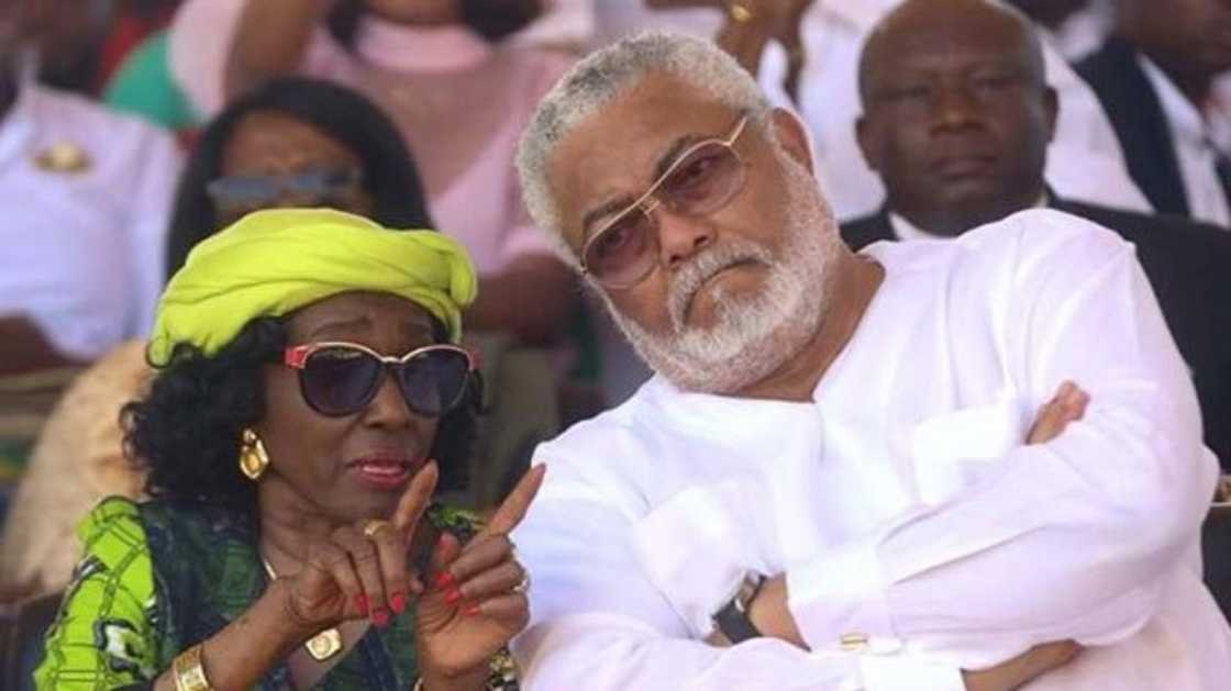 Photos of Late JJ Rawlings and his wife Nana Konadu which show they were inseperable