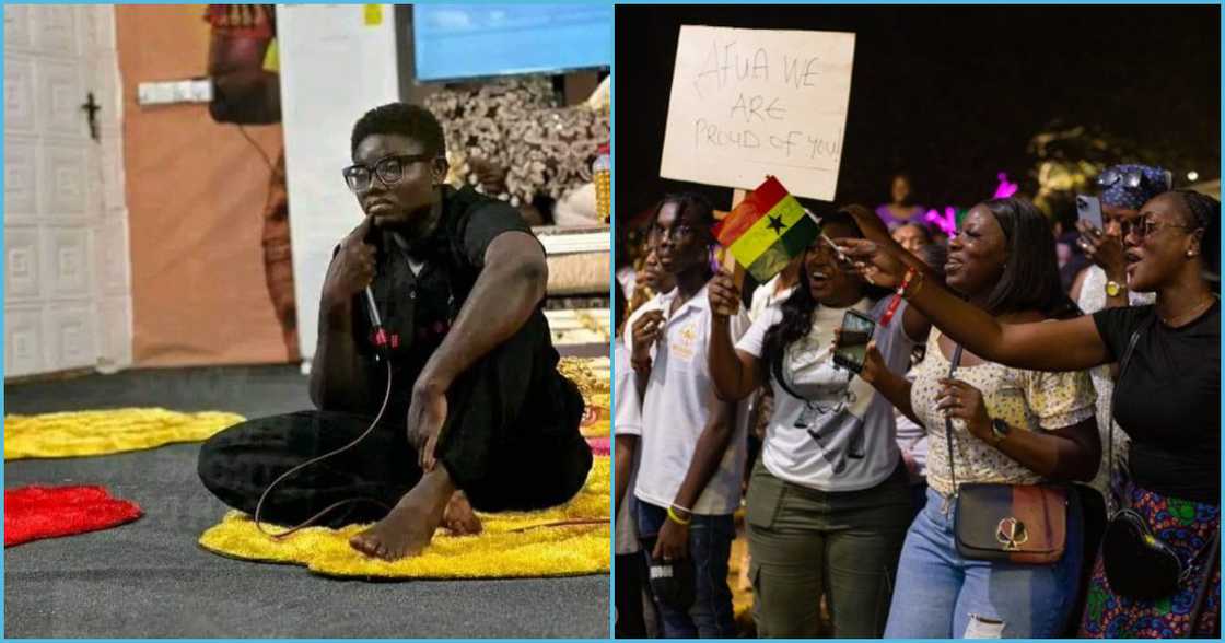 Photo of Afua Aduonum and a some Ghanaians Photo of Afua Aduonum and a some Ghanaians