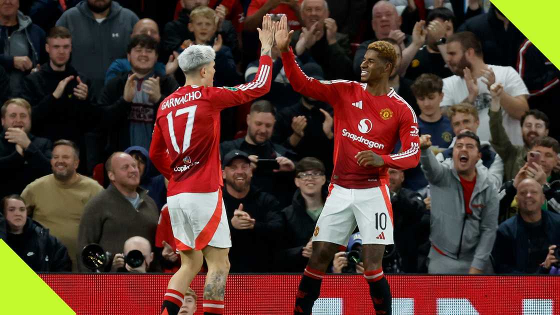 Alejandro Garnacho and Marcus Rashford scored four of Manchester United's goals against Barnsley