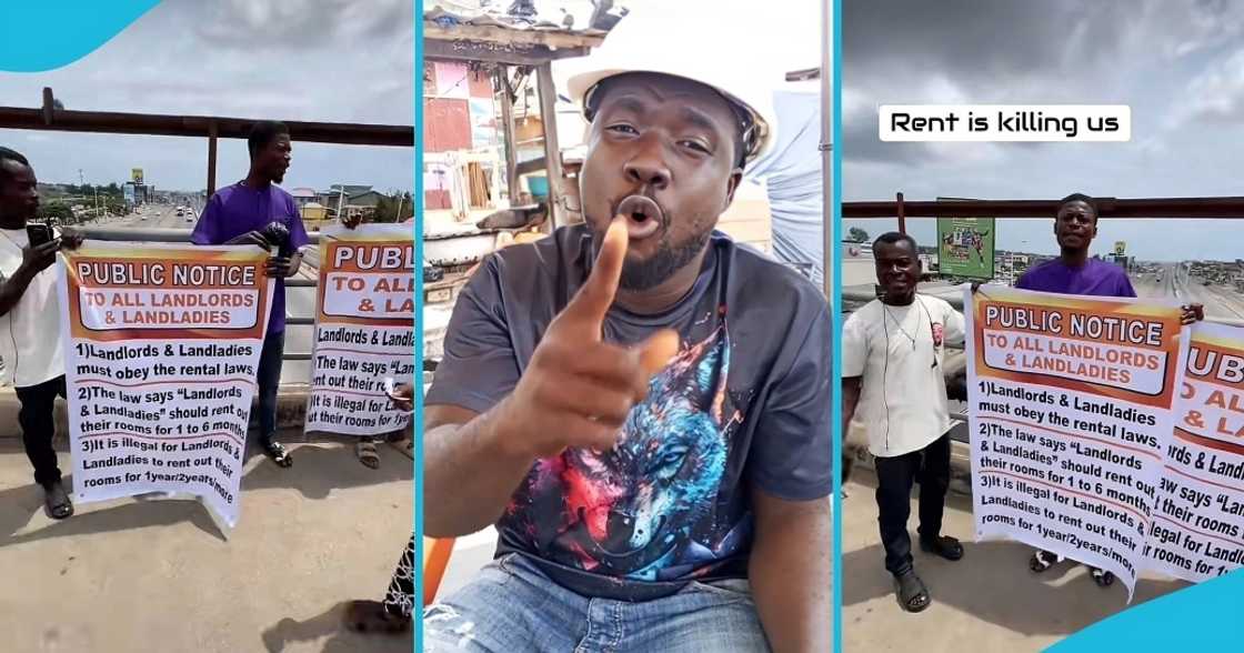 ghana, protest, ghanaian landlord, landlord, house owners, rent, rent control department