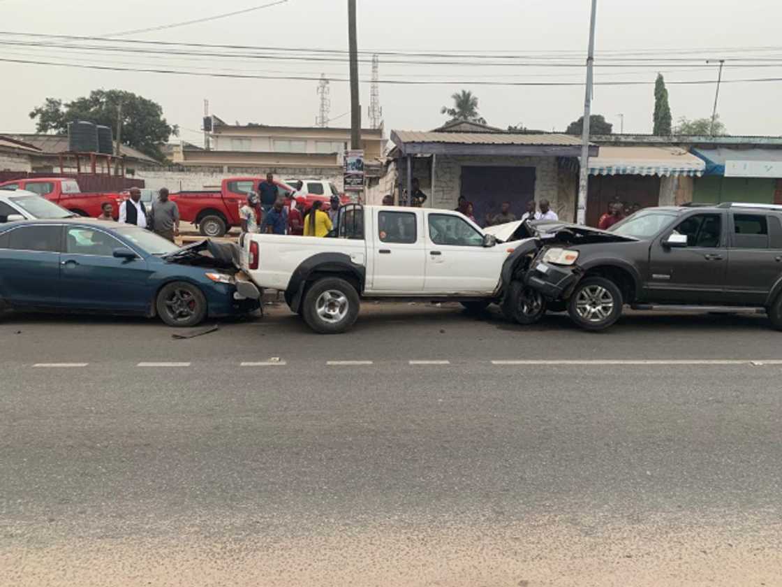 Veteran musician Nat Brew involved in an accident; heartbreaking photos drop Veteran musician Nat Brew involved in an accident; heartbreaking photos drop