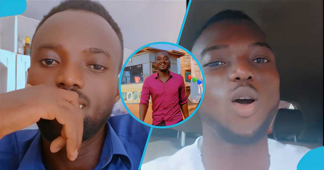 Teacher, Student JHS, Ghana, Roadside, Car Teacher, Student JHS, Ghana, Roadside, Car